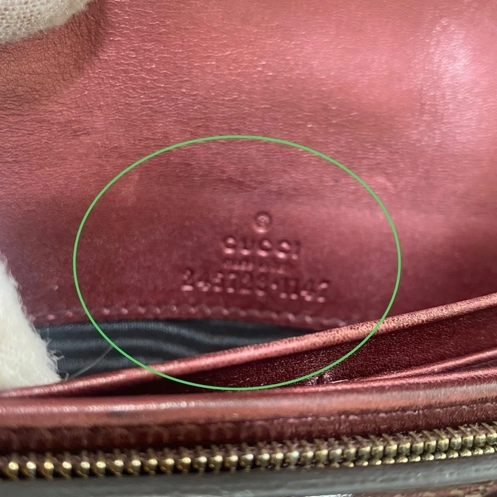 GUCCI GG Heart Patent Leather Wallet to Crossbody Bag 💼 - Picture 7 of 16